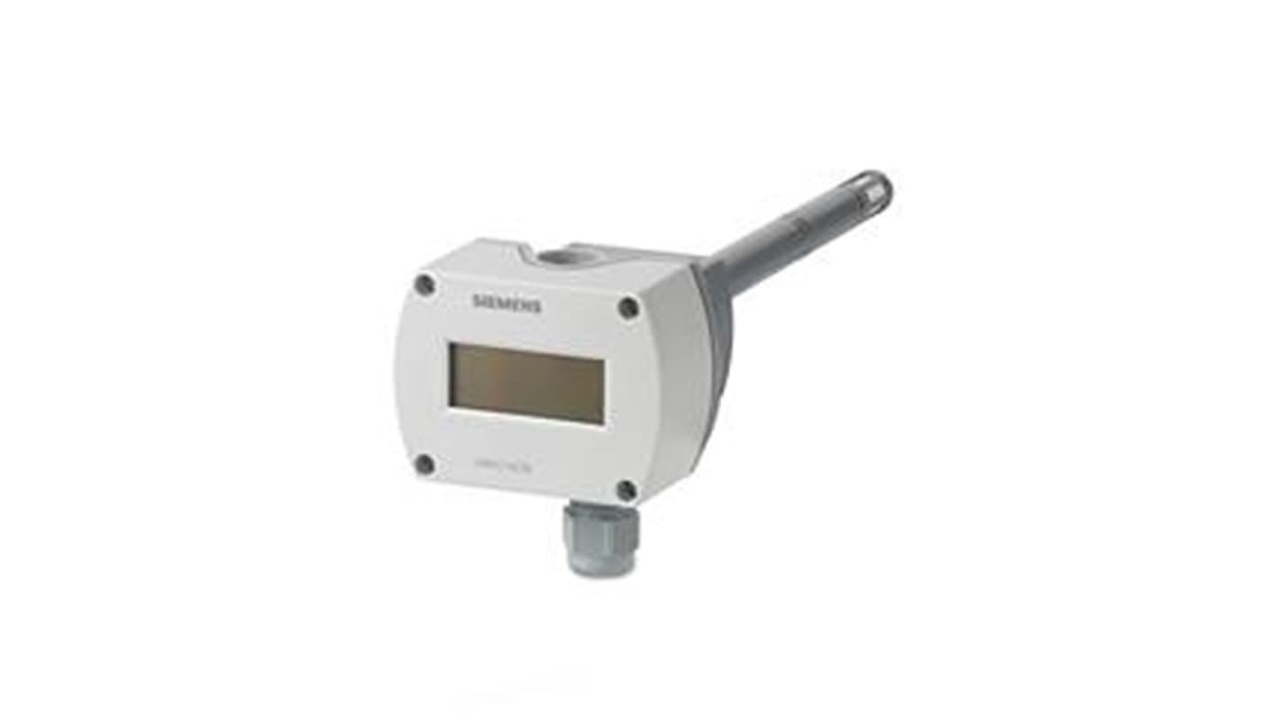 Siemens QPM2160D Air Quality Monitor for CO2, Temperature, +50°C Max