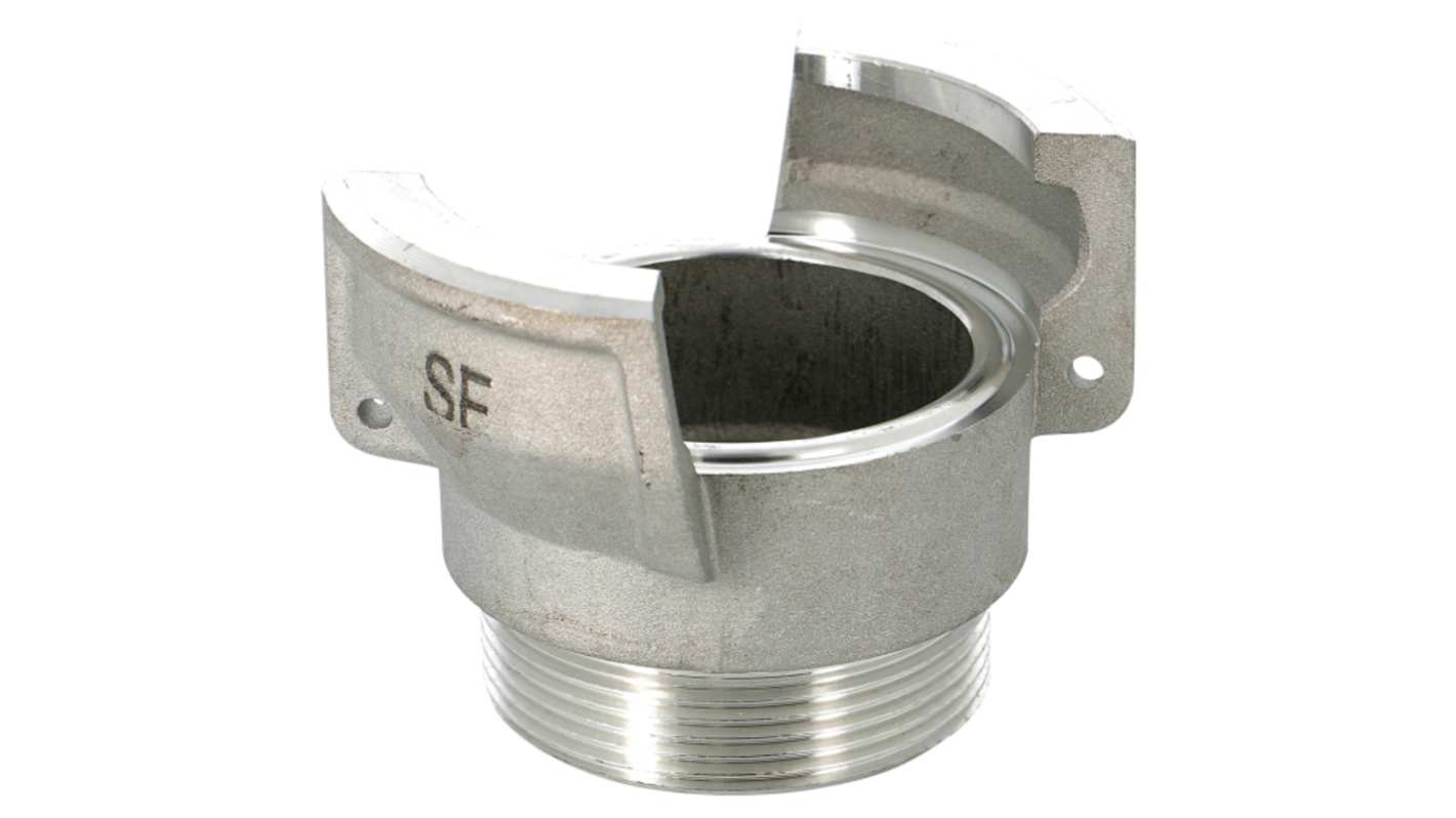 Sferaco Hose Connector, Straight Hose Coupling, BSP 3/4in 50mm ID, 16 bar