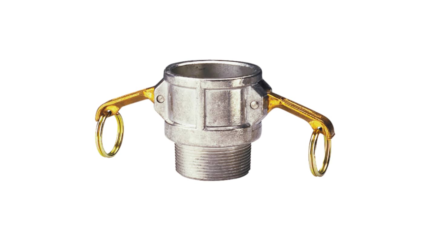 Sferaco Hose Coupling, Straight Hose Coupling, BSP 1in 1in ID, 16 bar