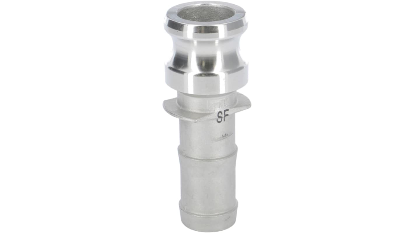 Sferaco Hose Connector, Straight Camlock Adaptor, BSP 3/4in 3/4in ID, 18 bar