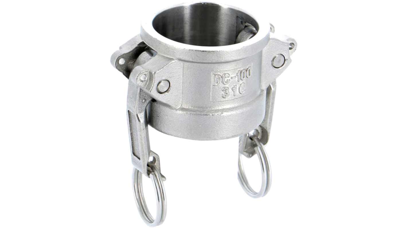 Sferaco Hose Connector, Straight Hose Coupling, BSP 1/4in 1/4in ID, 18 bar