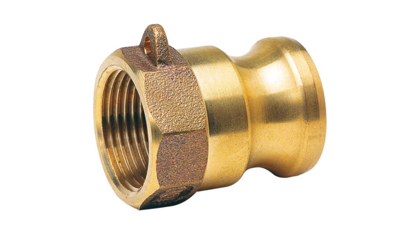 Sferaco Hose Connector, Straight Camlock Adaptor, BSP 2in 2in ID, 16 bar