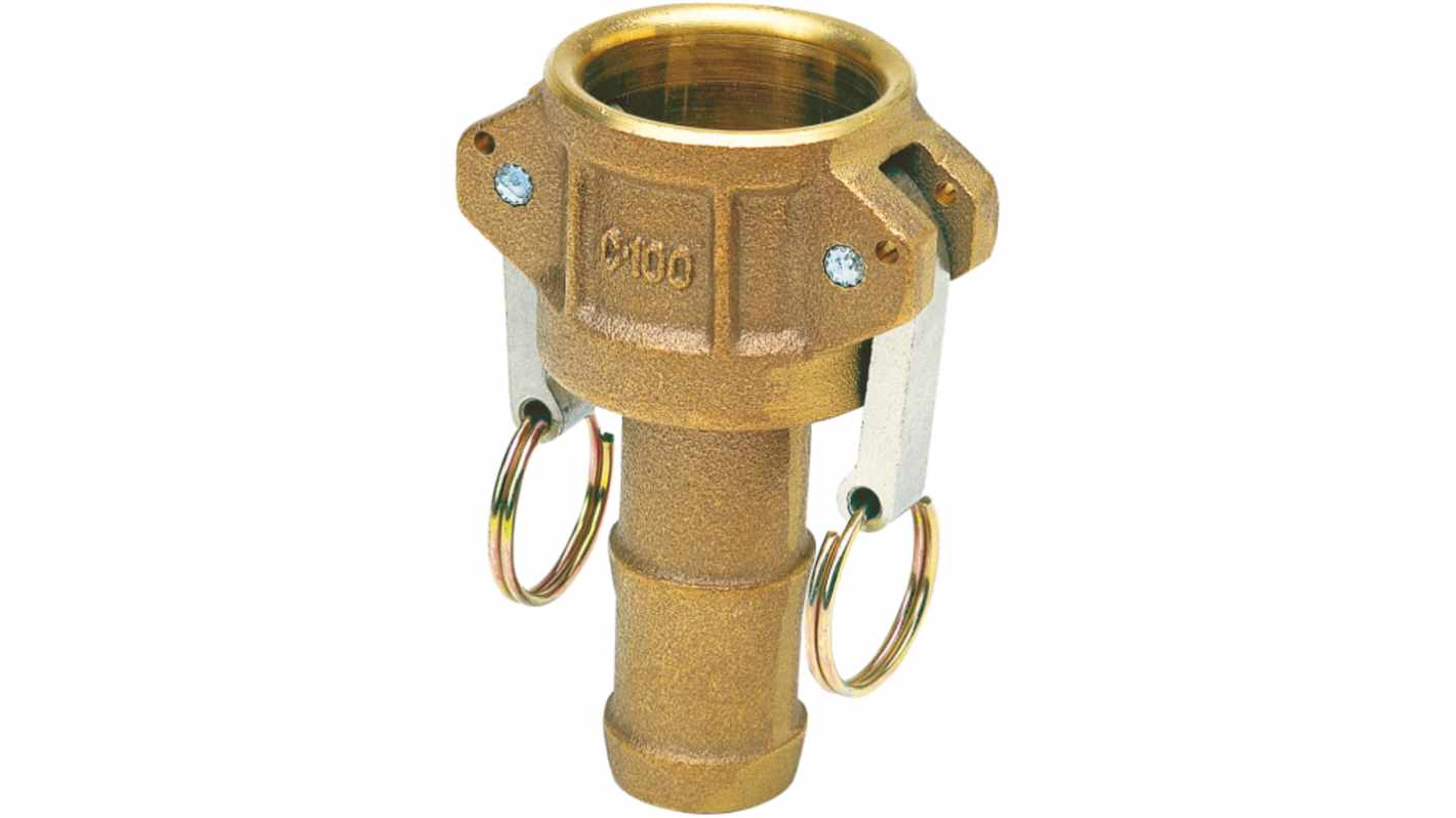 Sferaco Hose Coupling, Straight Hose Coupling, BSP 1in 1in ID, 16 bar