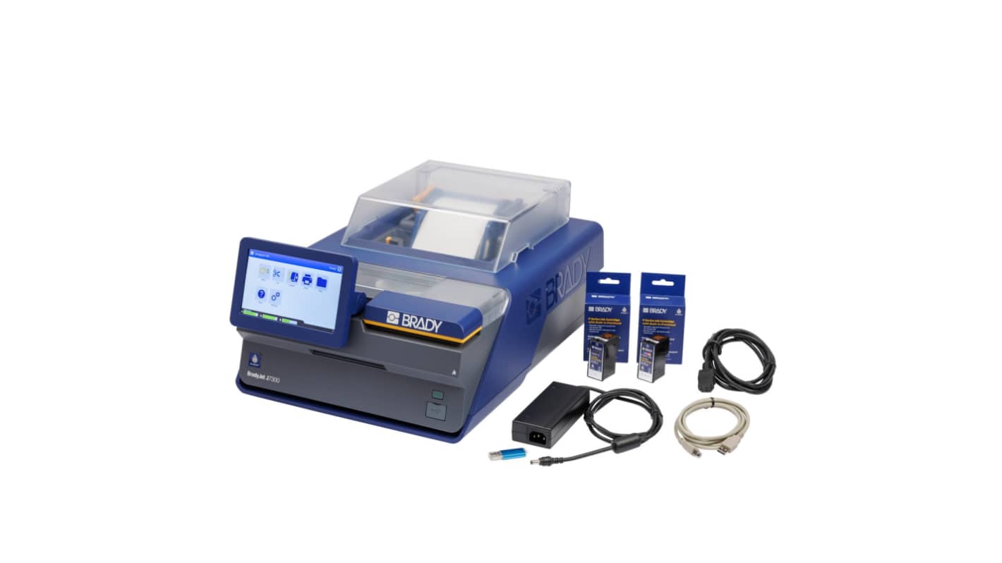 Brady BradyJet Handheld Label Printer, 107.95mm Max Label Width, UK