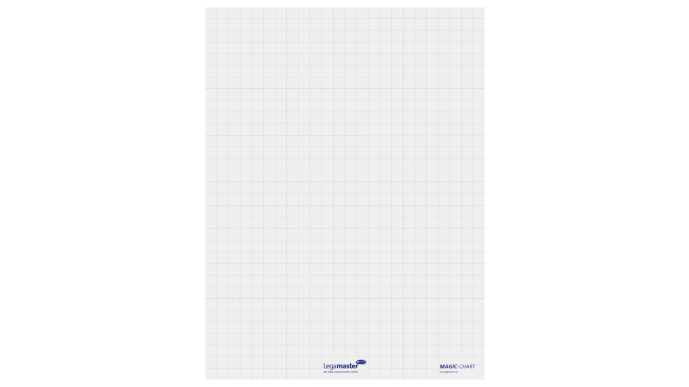 Legamaster White Board, 60cm Height, 80cm Width