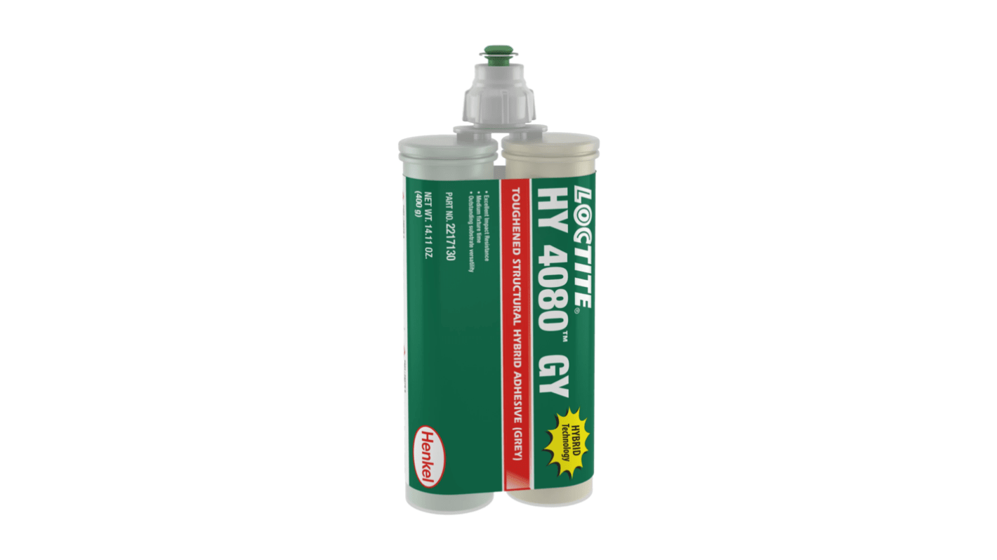 Loctite Loctite HY 4080 Yellow 50 g Polyester Resin Dual Cartridge for Acrylic
