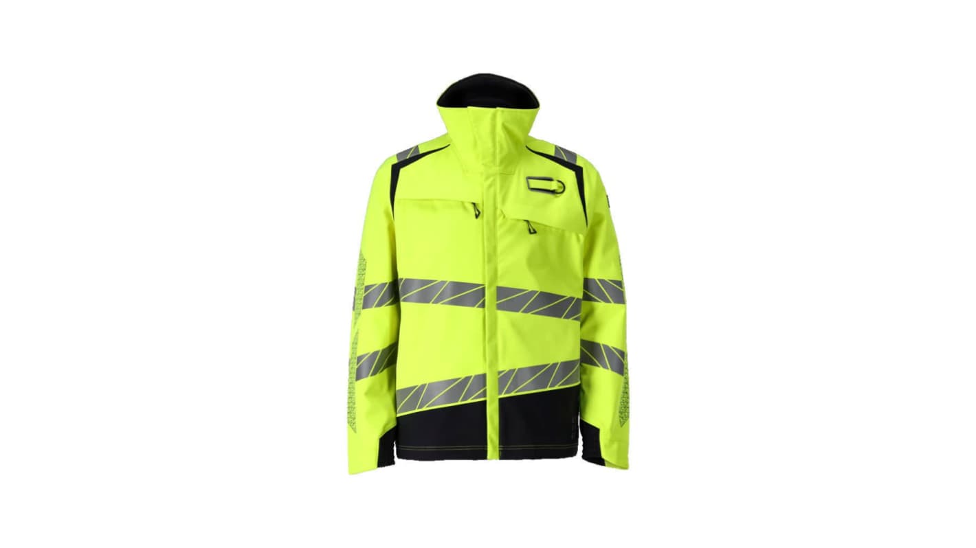 Mascot Workwear Hi-Viz Yellow/Navy Arc Flash Jacket, XXXL Hi-Vis