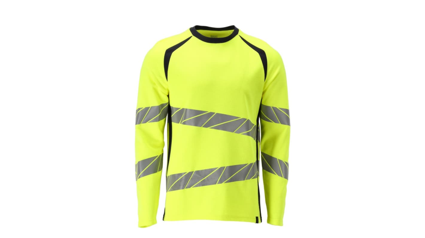 Mascot Workwear Hi-Viz Yellow/Navy Arc Flash Polo, XXXXXL Hi-Vis