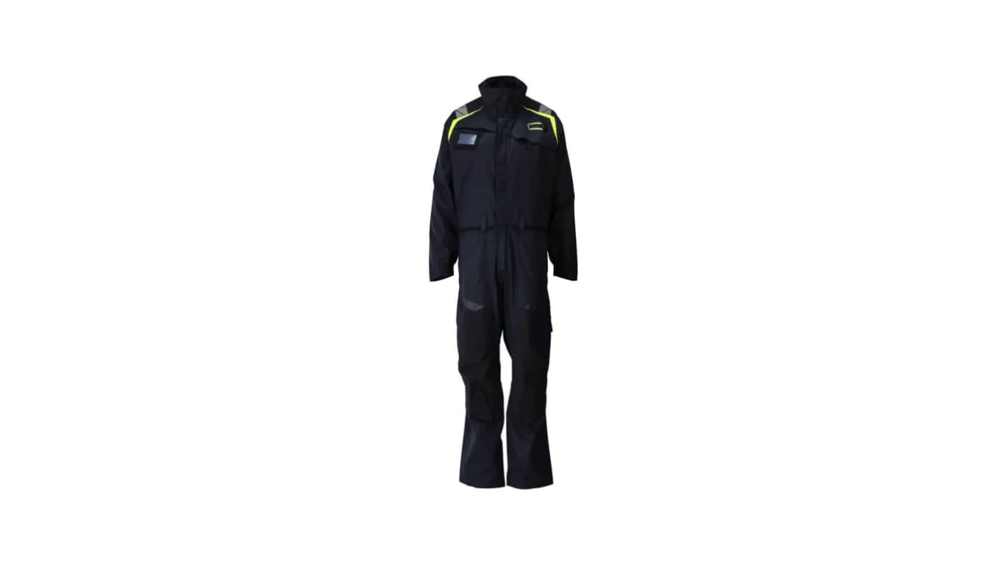 Mascot Workwear Hi-Viz Yellow/Navy Arc Flash Coveralls, L Hi-Vis