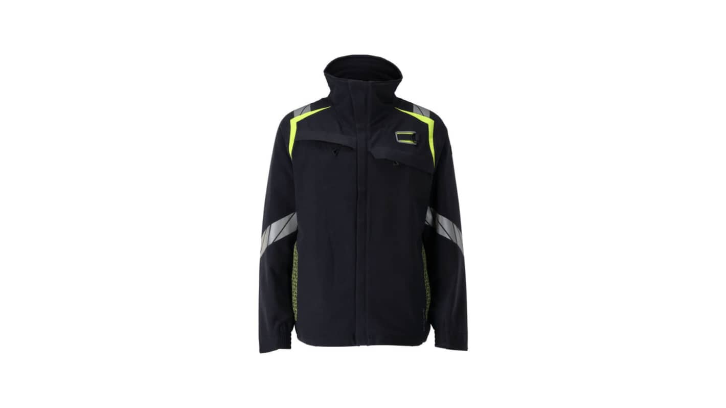 Mascot Workwear Hi-Viz Yellow/Navy Arc Flash Jacket, L Hi-Vis