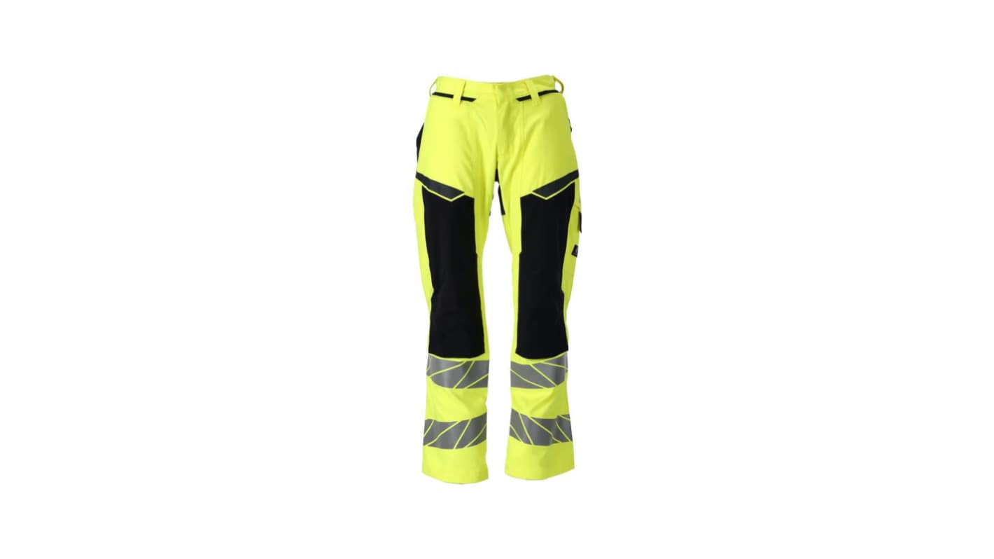 Mascot Workwear Hi-Viz Yellow/Navy Arc Flash Trousers, C44 Hi-Vis