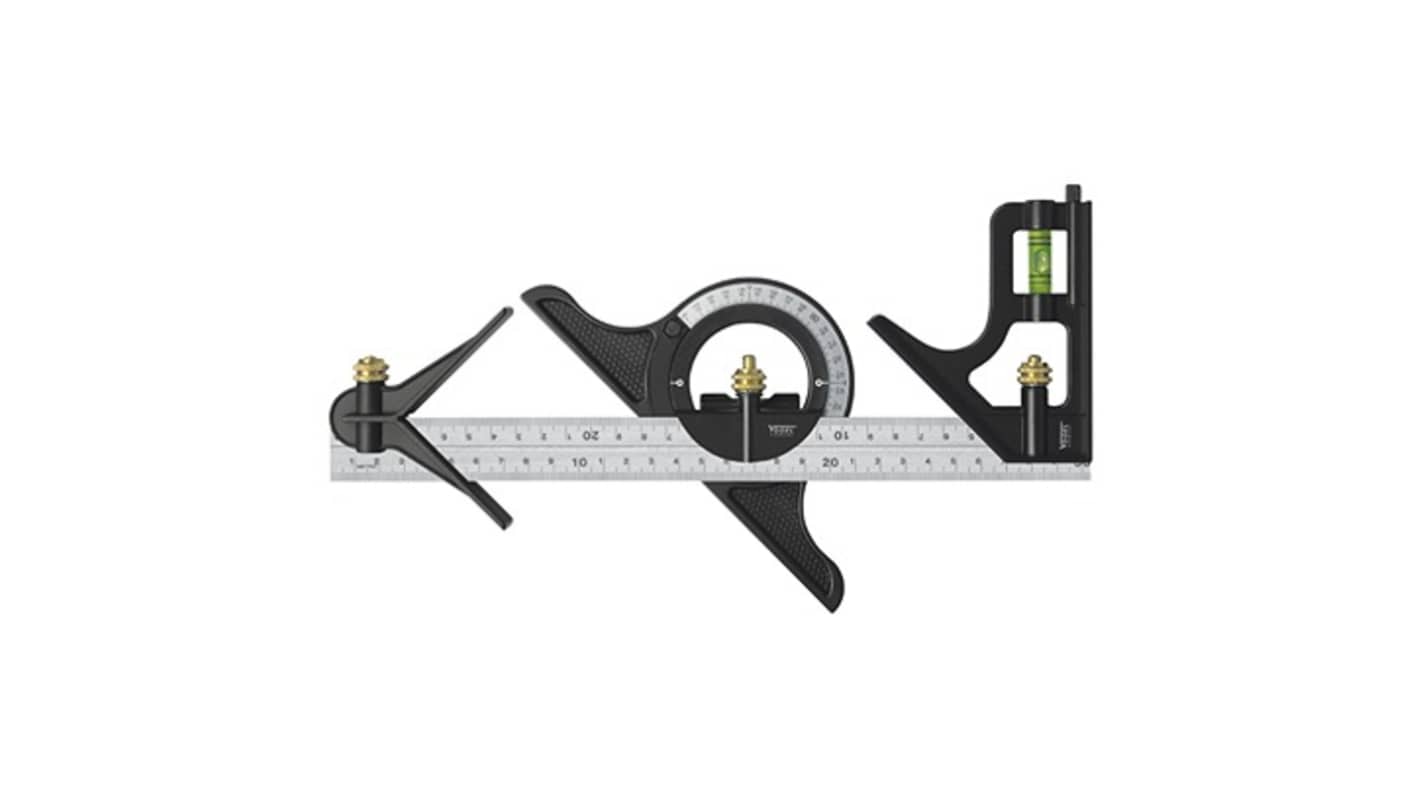 Vogel 300mm Combination Square, Stainless Steel