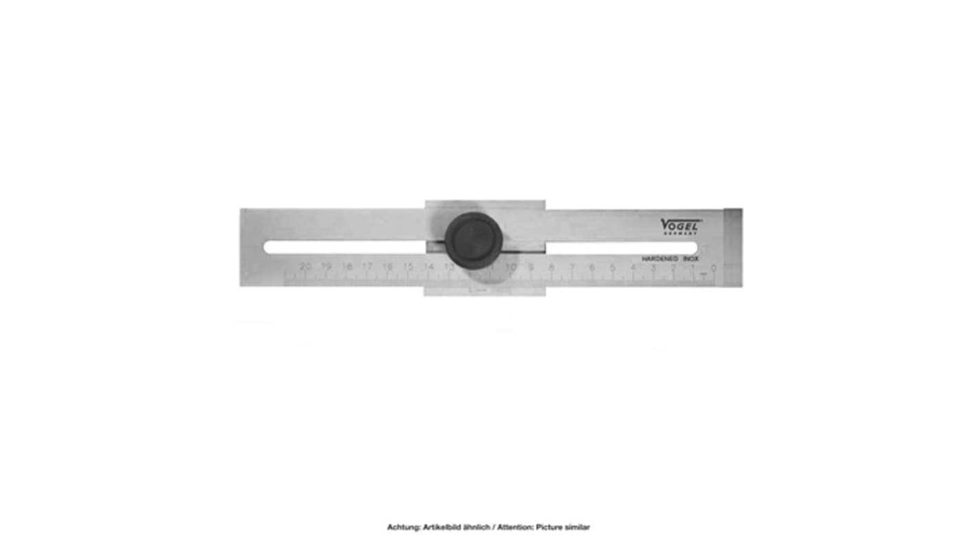 Vogel 360mm Steel Metric Ruler