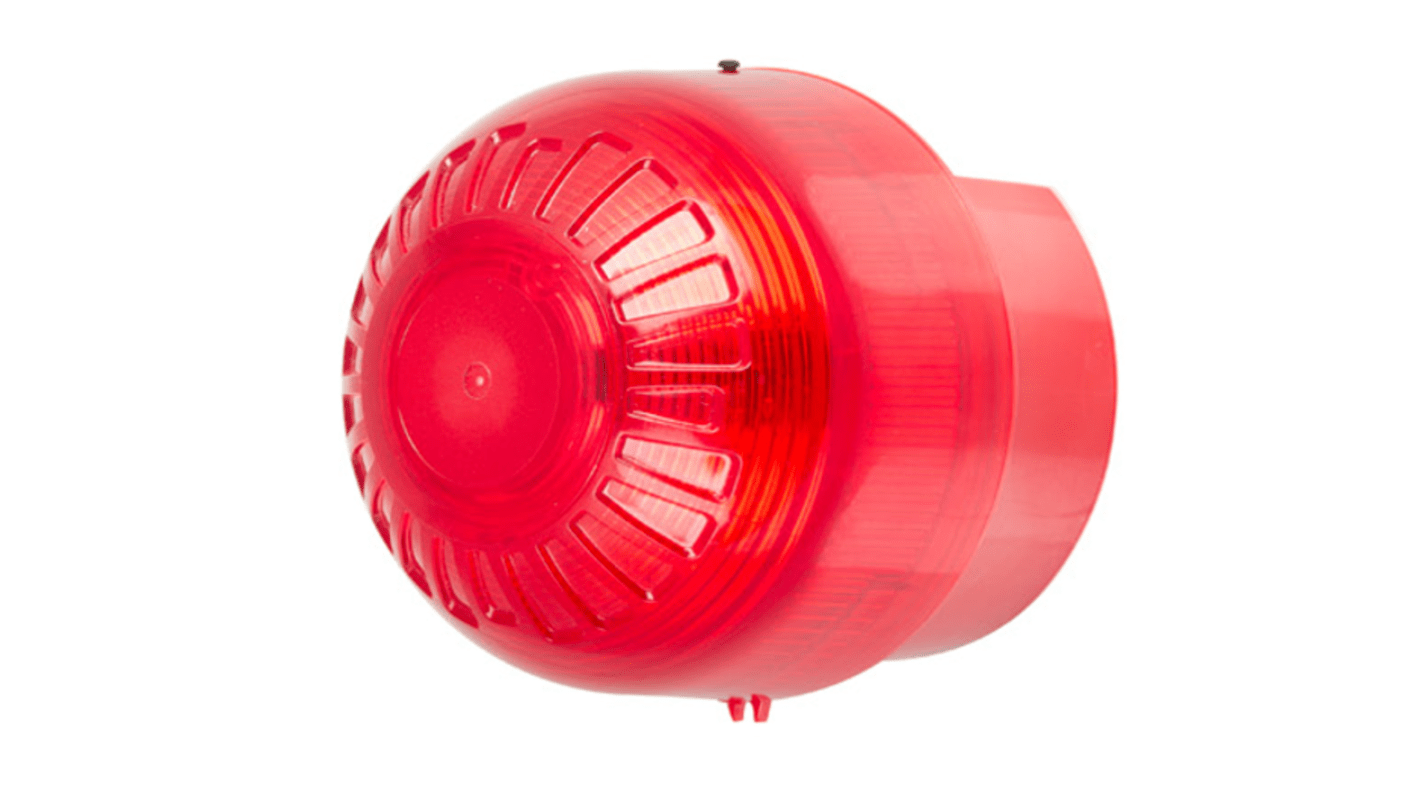 Klaxon PSB Series Blue Synchronised Flash Beacon, 110 → 230 V, Base Mount, LED Bulb, IP65