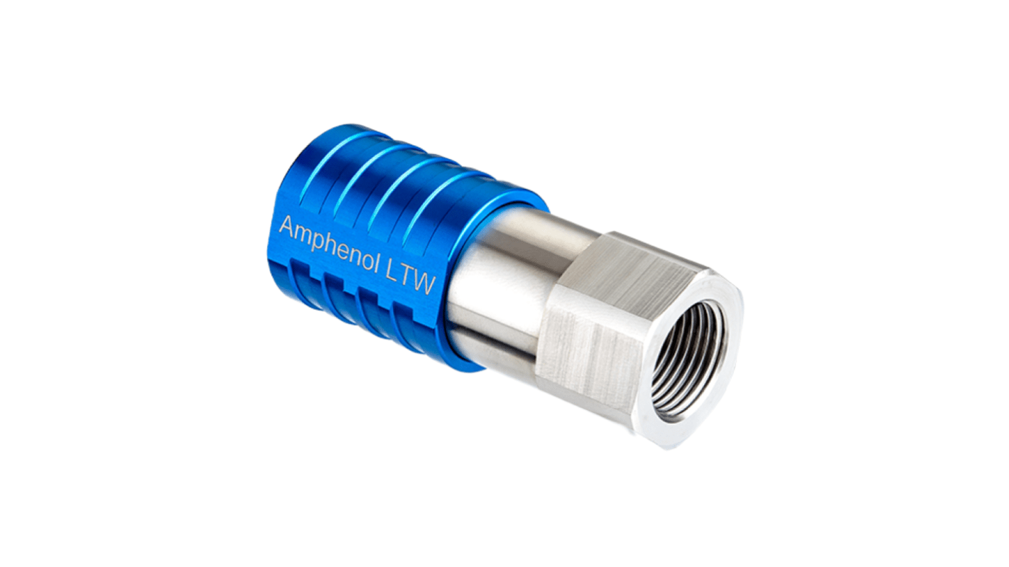 Amphenol Industrial Industrial Circular Connectors, Panel Mount, 3/8 in Connector, Socket, Female, SQD Series