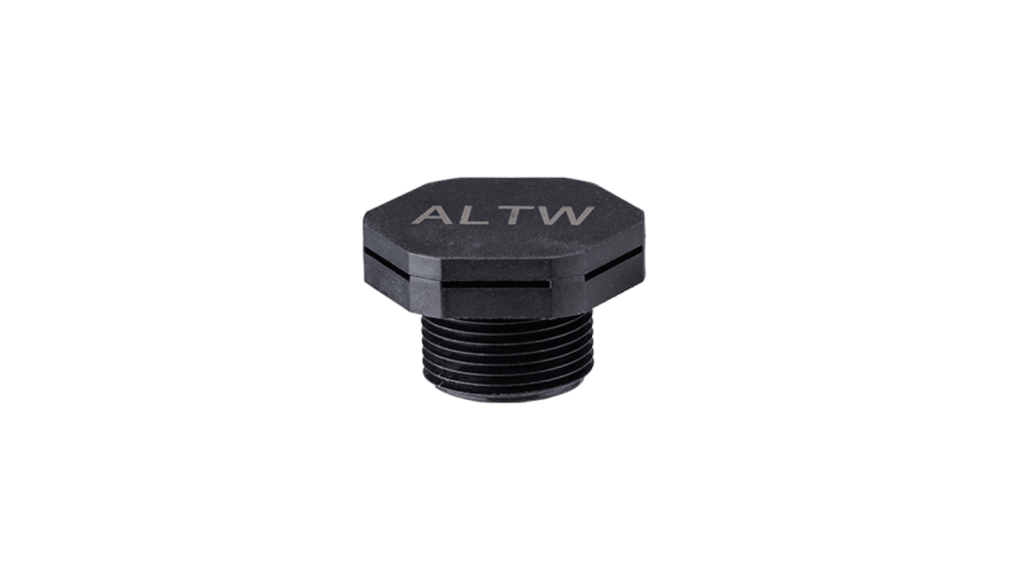 Amphenol Industrial VT Series M24mm Pressure Relief Vent, 36 mm Dia., 24mm H, For Use With VT Series