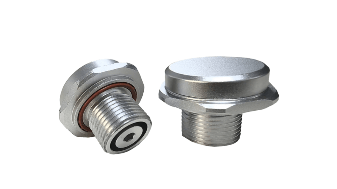 Amphenol Industrial VT Series M20mm Pressure Relief Vent, 35 mm Dia., 28mm H, For Use With VT Series