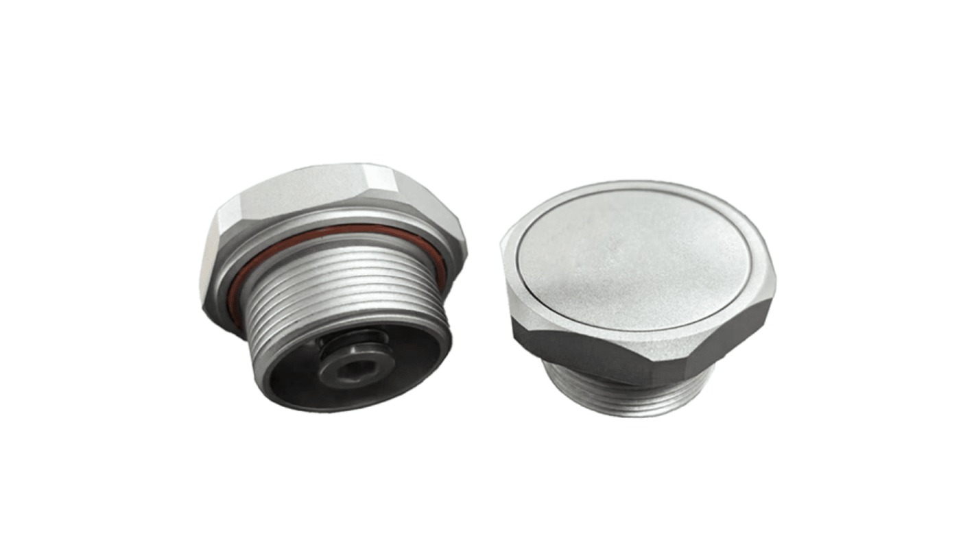 Amphenol Industrial VT Series M32mm Pressure Relief Vent, 42 mm Dia., 37mm H, For Use With VT Series