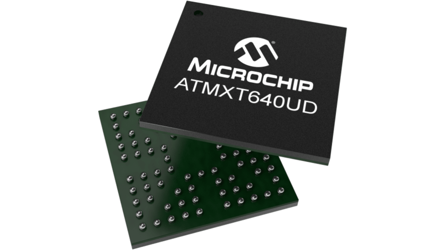 ATMXT640UD-CCU002, Capacitive Touch Controller IC, 9.7 in I2C, 88-Pin UFBGA