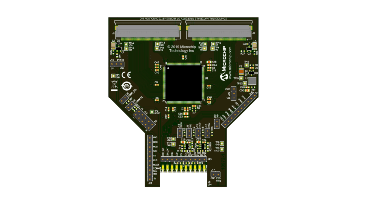 Microchip ATEVK-MXT1665TDAT-A Capacitive Touch Sensor Evaluation Kit for ATEVK-MXT1665TDAT-A ATMXT1665TDAT