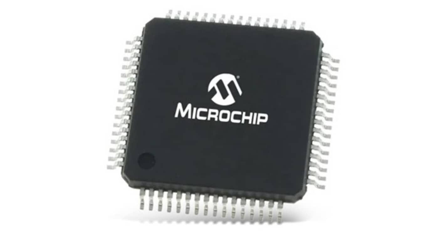 Microchip PIC32, PIC32 Microcontroller, 20MHz Flash, 64-Pin TQFP