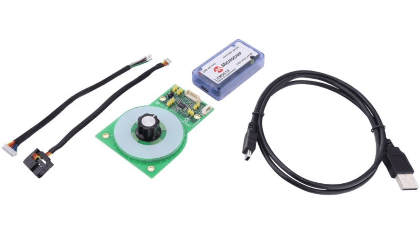 Microchip LX34070 90 Degree Rotary Kit Inductive Sensor Development Kit for LX34070 LX34070
