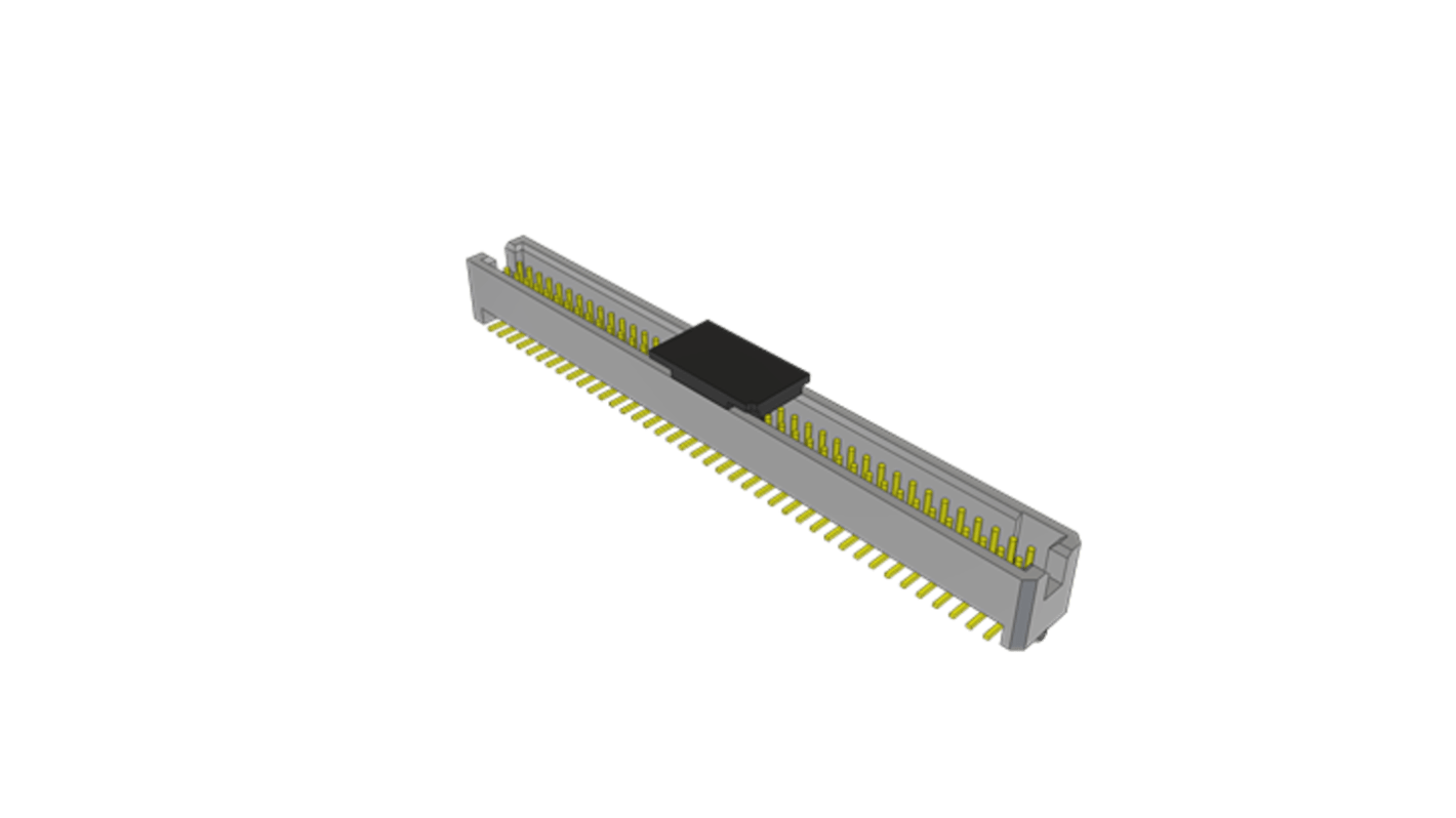 Samtec TFM Series Vertical Surface Mount PCB Header, 80 Contact(s), 1.27mm Pitch, 2 Row(s), Shrouded