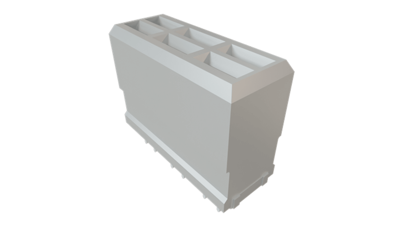 Samtec, HPTS 3.2mm Pitch High Speed Hard Metric High Density Backplane Connector, Female, Vertical, 4 Column, 2 Row, 8