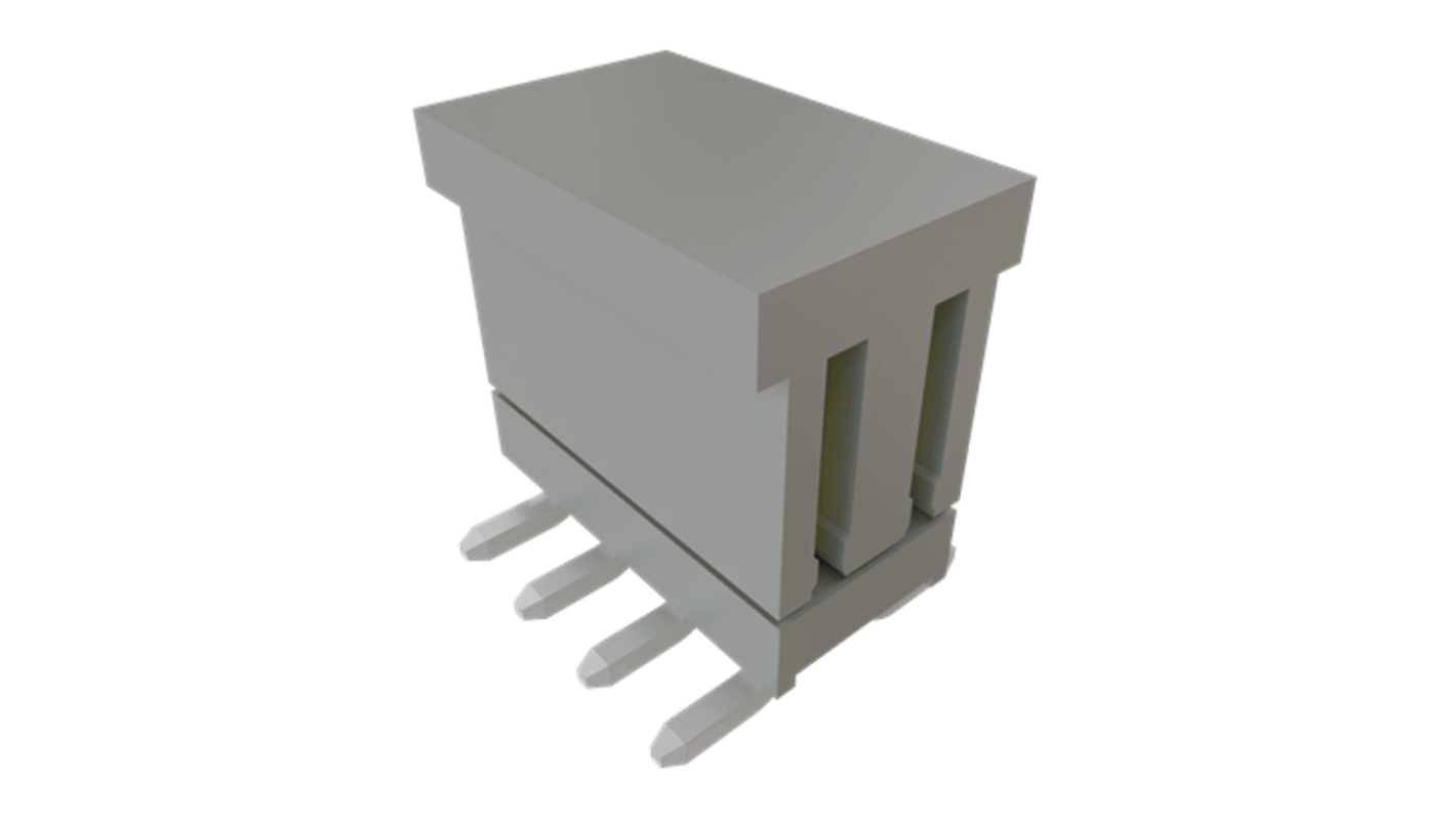 Samtec TMM Series Vertical Surface Mount PCB Header, 8 Contact(s), 2mm Pitch, 2 Row(s), Unshrouded