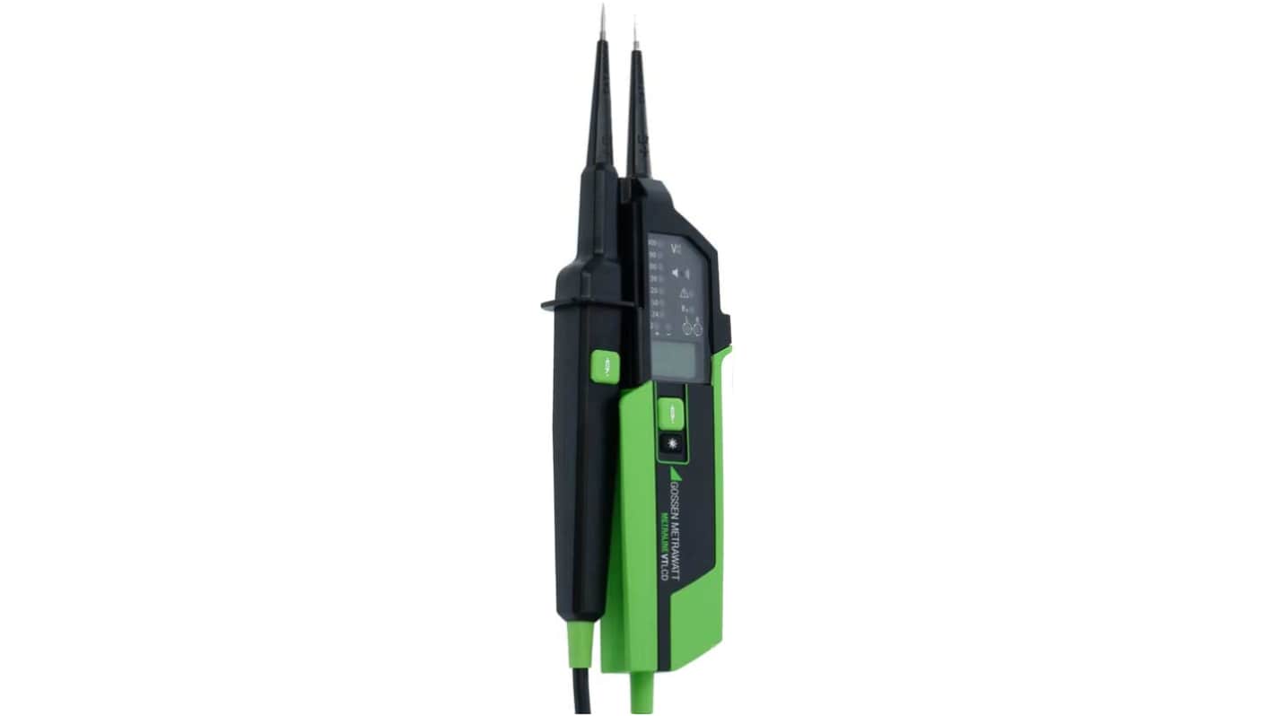 Gossen Metrawatt M611H, LED Voltage tester, 1000V ac, Continuity Check, Battery Powered