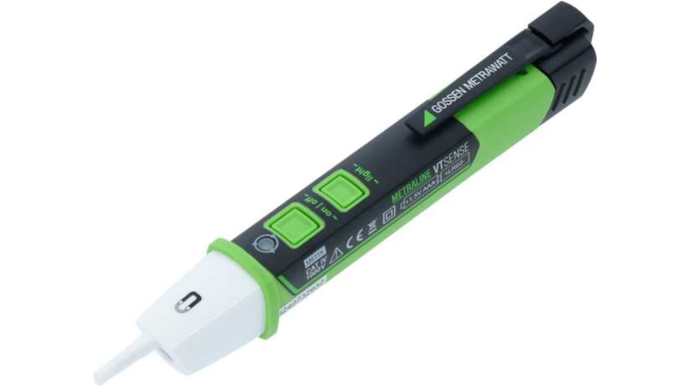 Gossen Metrawatt M611K, LED Voltage tester, 1000V ac, Battery Powered