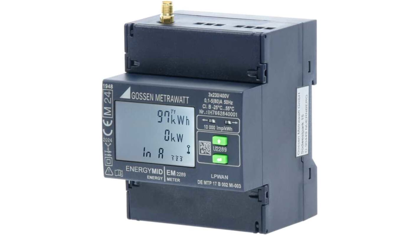 Gossen Metrawatt LCD Energy MeterEnergy Meter