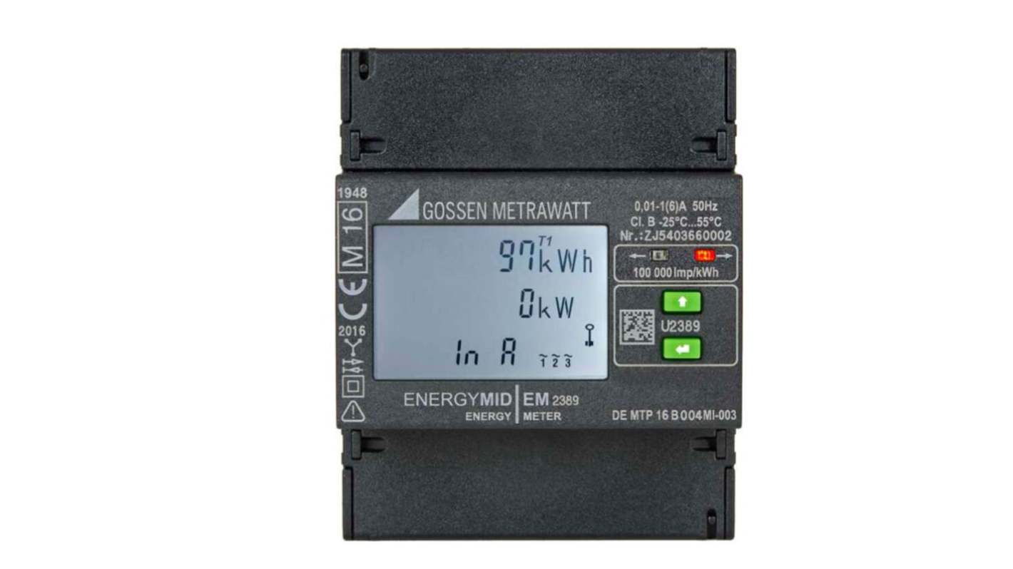 Gossen Metrawatt LCD Energy MeterEnergy Meter