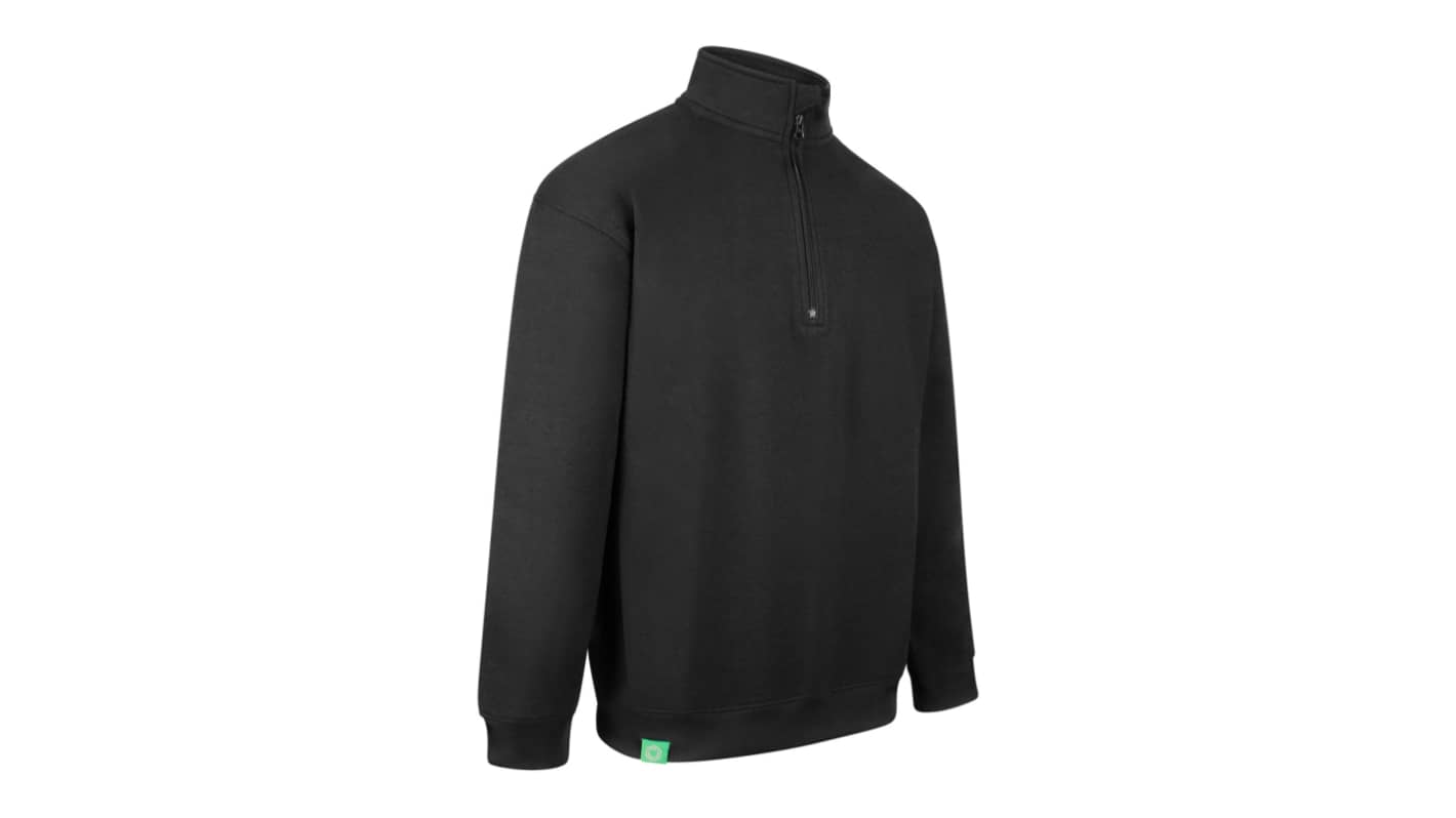 Beeswift ENVIROWEAR Black Polyester Men Sweat Shirt XXXXL