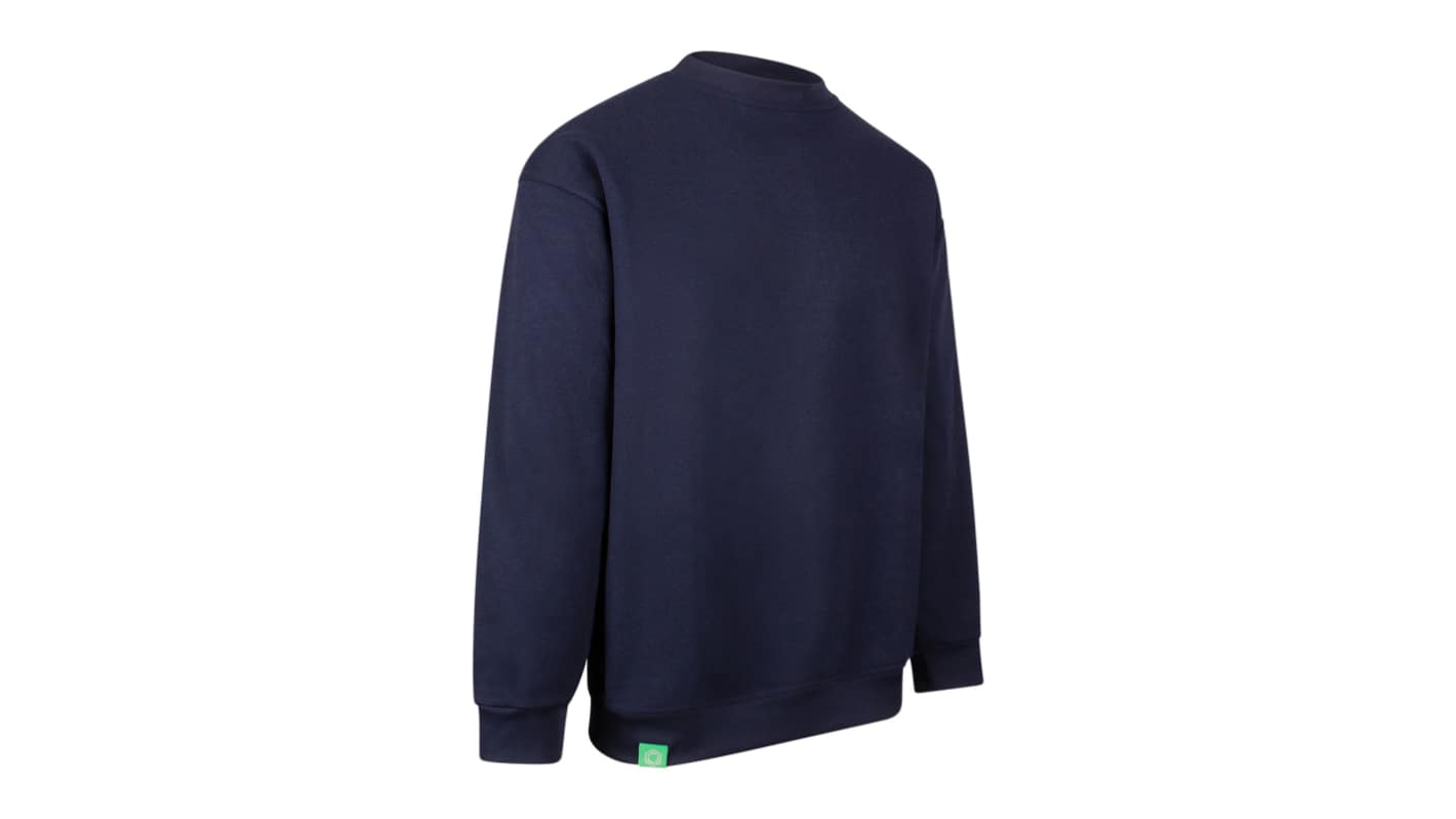Beeswift ENVIROWEAR Navy Blue Polyester Men Sweat Shirt M