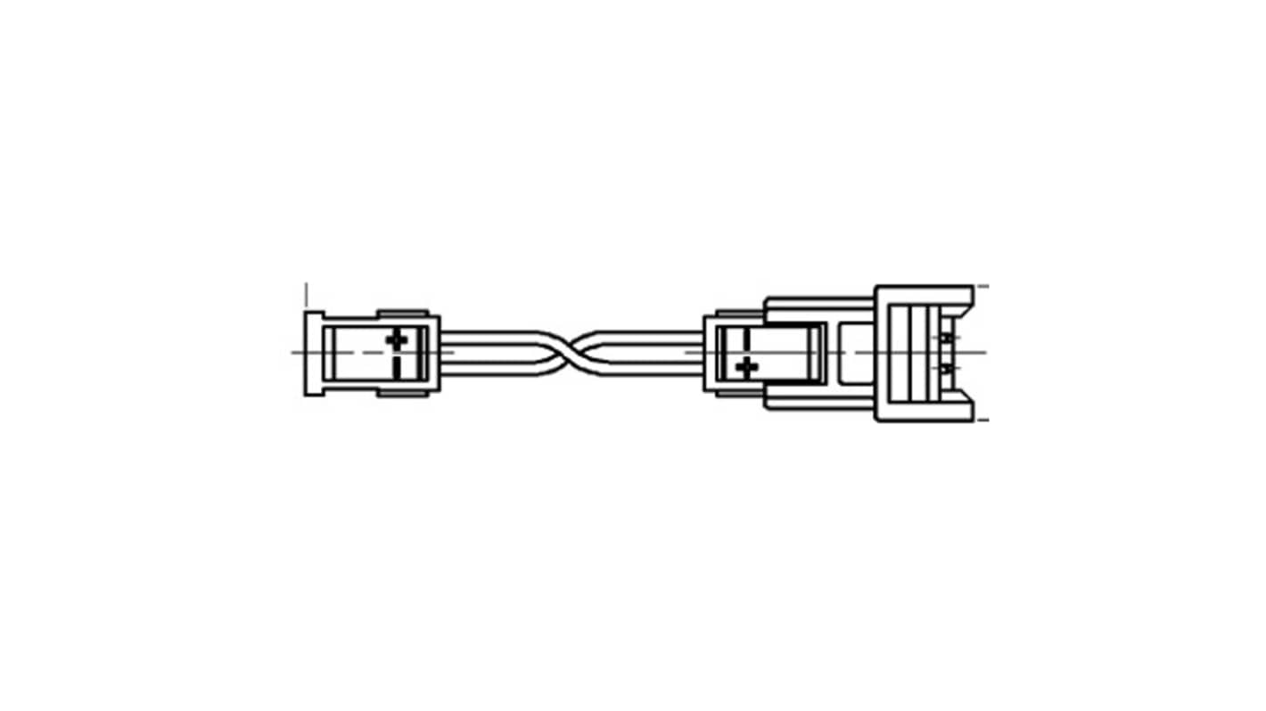 SMC SY100 Connector Assembly, SY100-85-2A