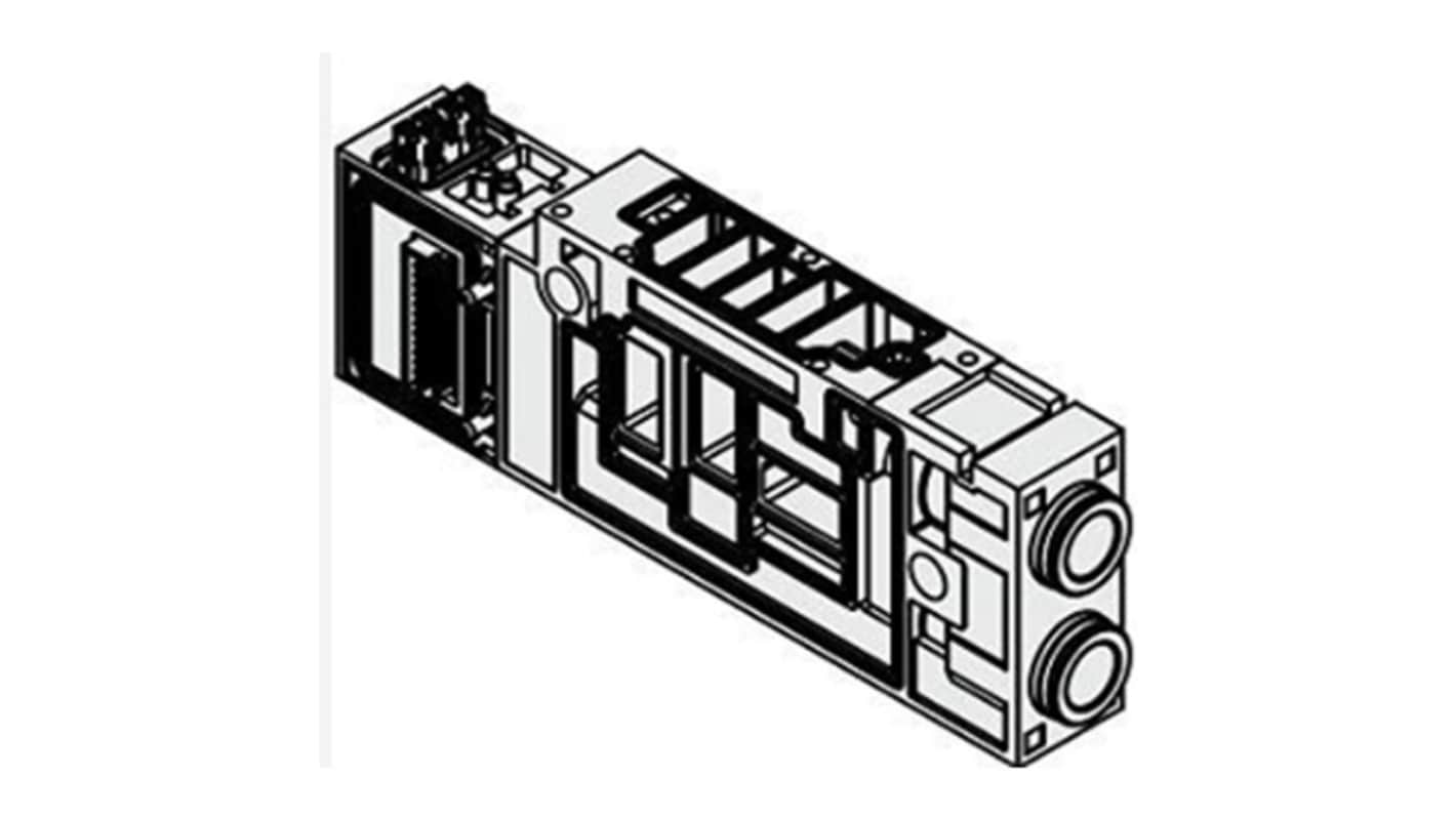 SMC VVQC4000 Manifold Block, VVQC4000-1A-D-C8