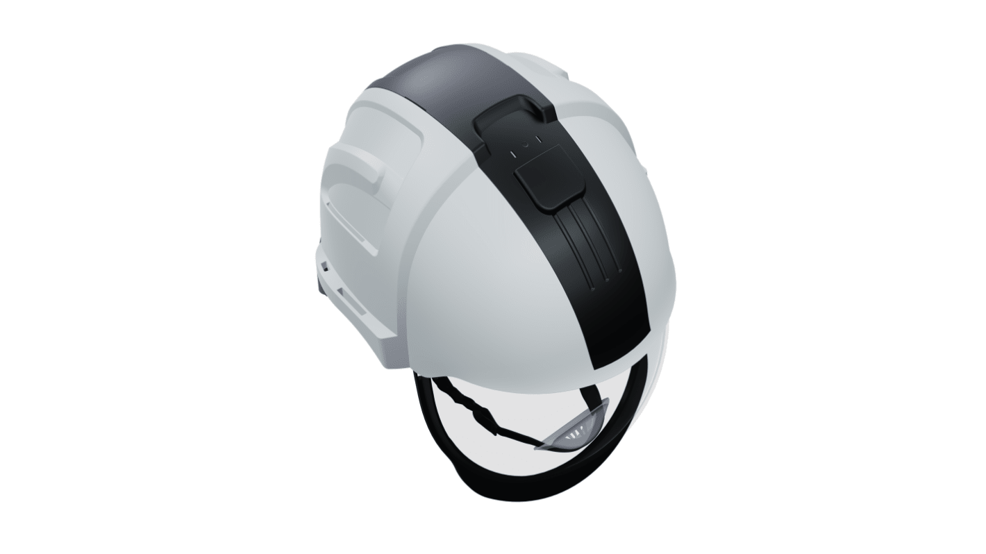 Penta Visarc White Hard Hats with Chin Strap, Adjustable