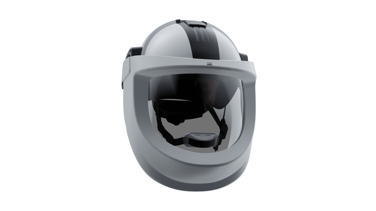 Penta Visarc White Hard Hats with Chin Strap, Adjustable