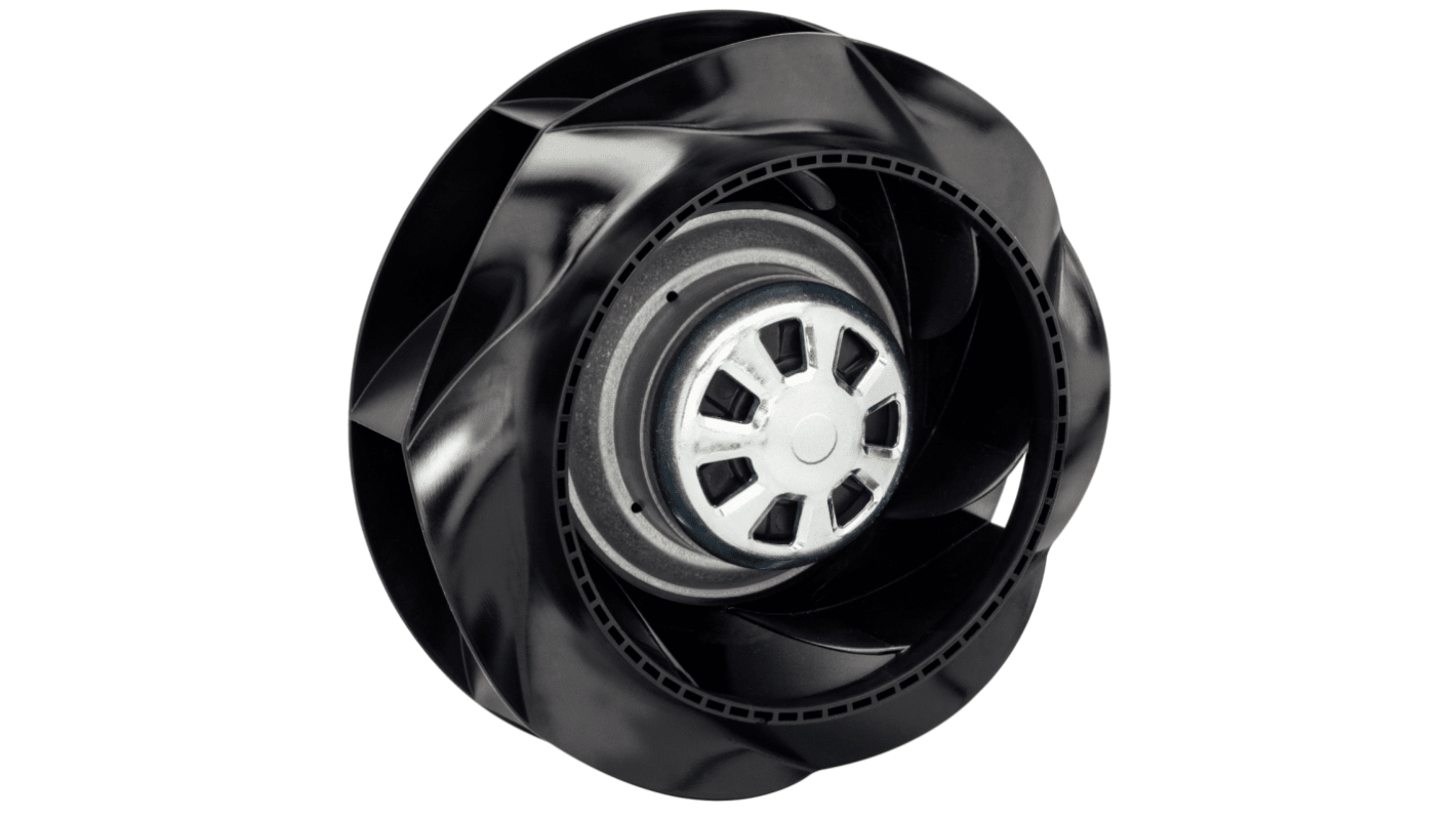 ebm-papst RadiCal Series Centrifugal Fan, 100 → 130 V ac, 950m³/h, ac Operation, 220 x 97mm