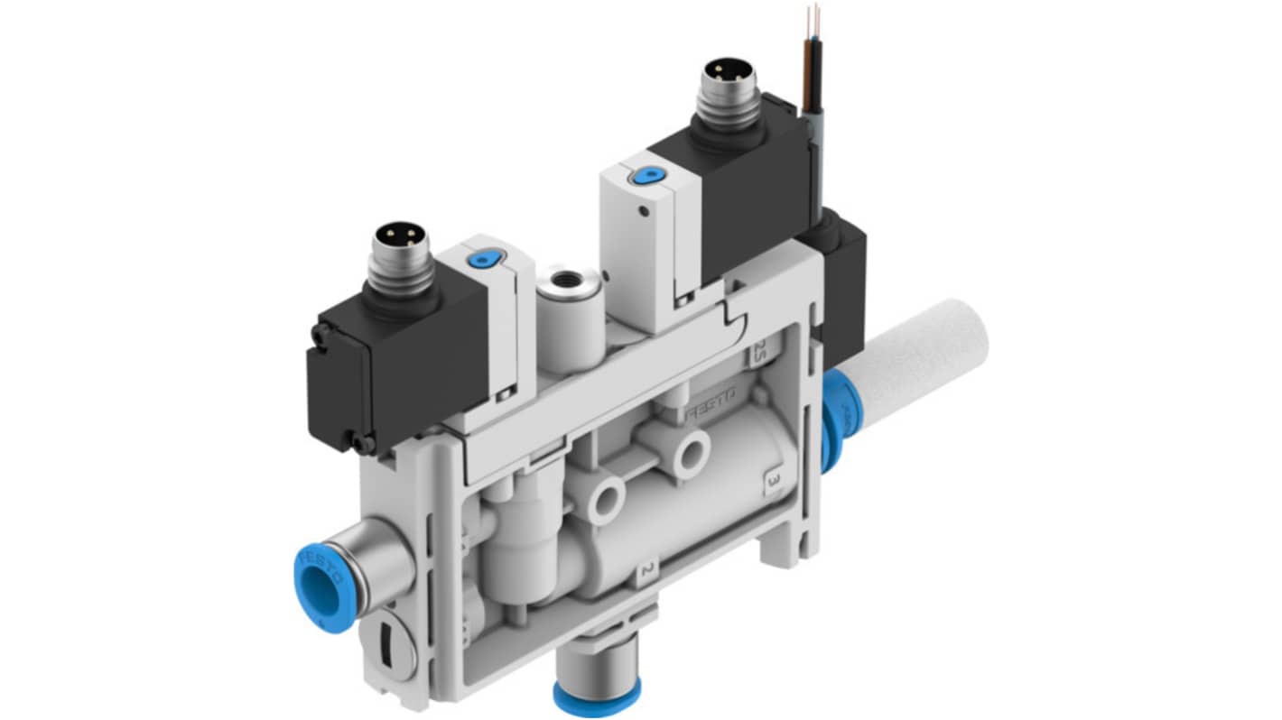 Festo Vacuum Generator, 0.95mm nozzle , 3.8bar 21L/min, OVEL series