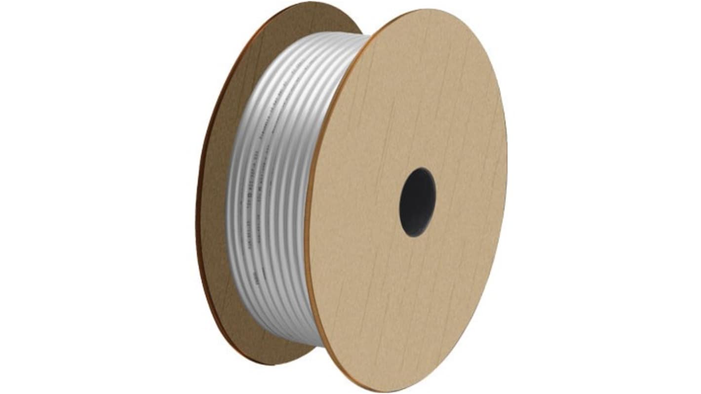Festo PAN TPE, Flexible Tube, 7mm ID, 10mm OD, Silver