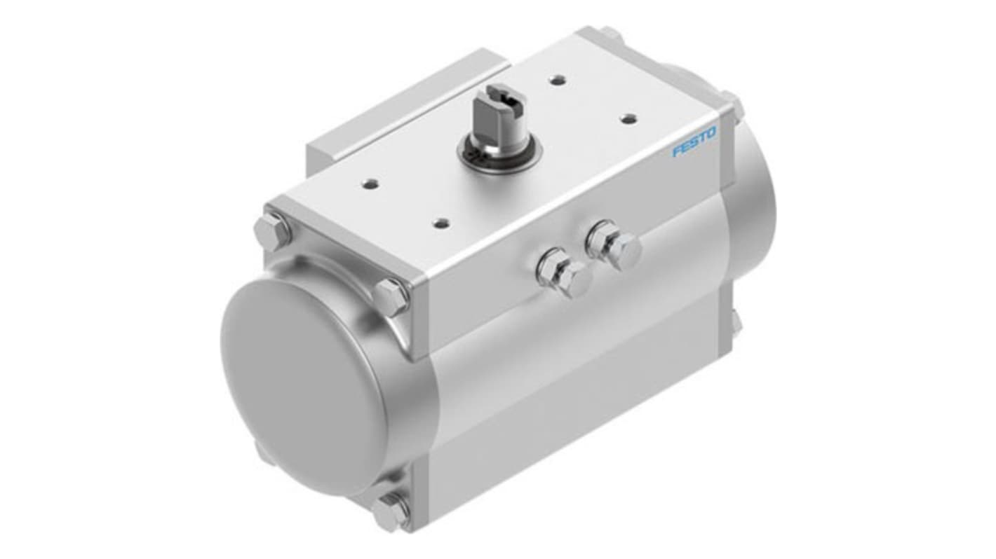 Festo DFPD Series 8 bar Single Action Pneumatic Rotary Actuator, 90° Rotary Angle, 40mm Bore