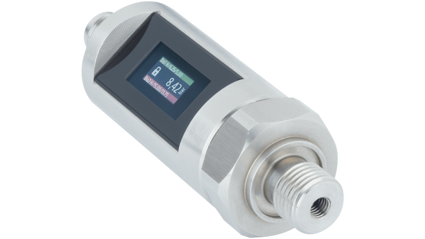 SICK PBST Series Pressure Sensor, 0bar Min, 25bar Max, PNP/NPN Output, Absolute Reading