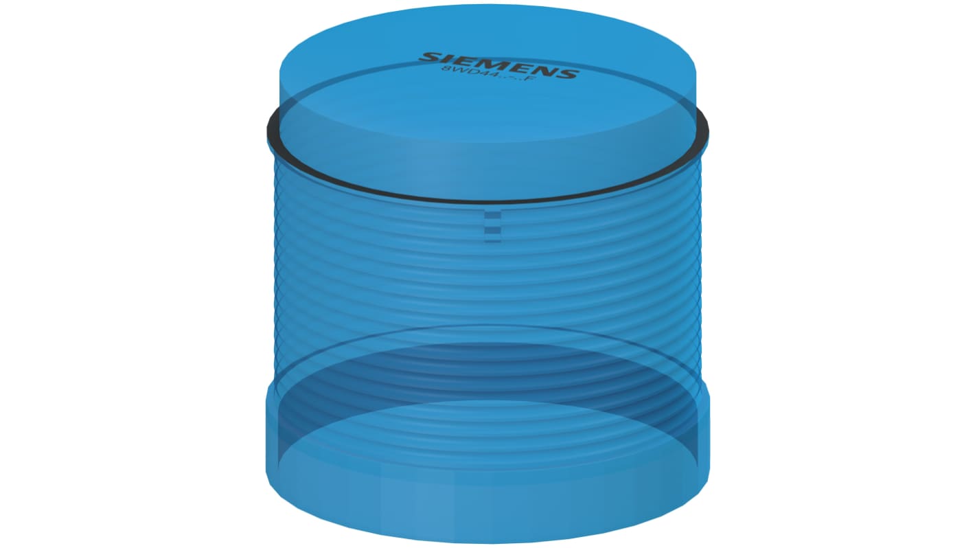 Siemens 8WD4 Series Blue Continuous lighting Effect Flashing Light Element for Use with Signalling Column, 115 V, LED