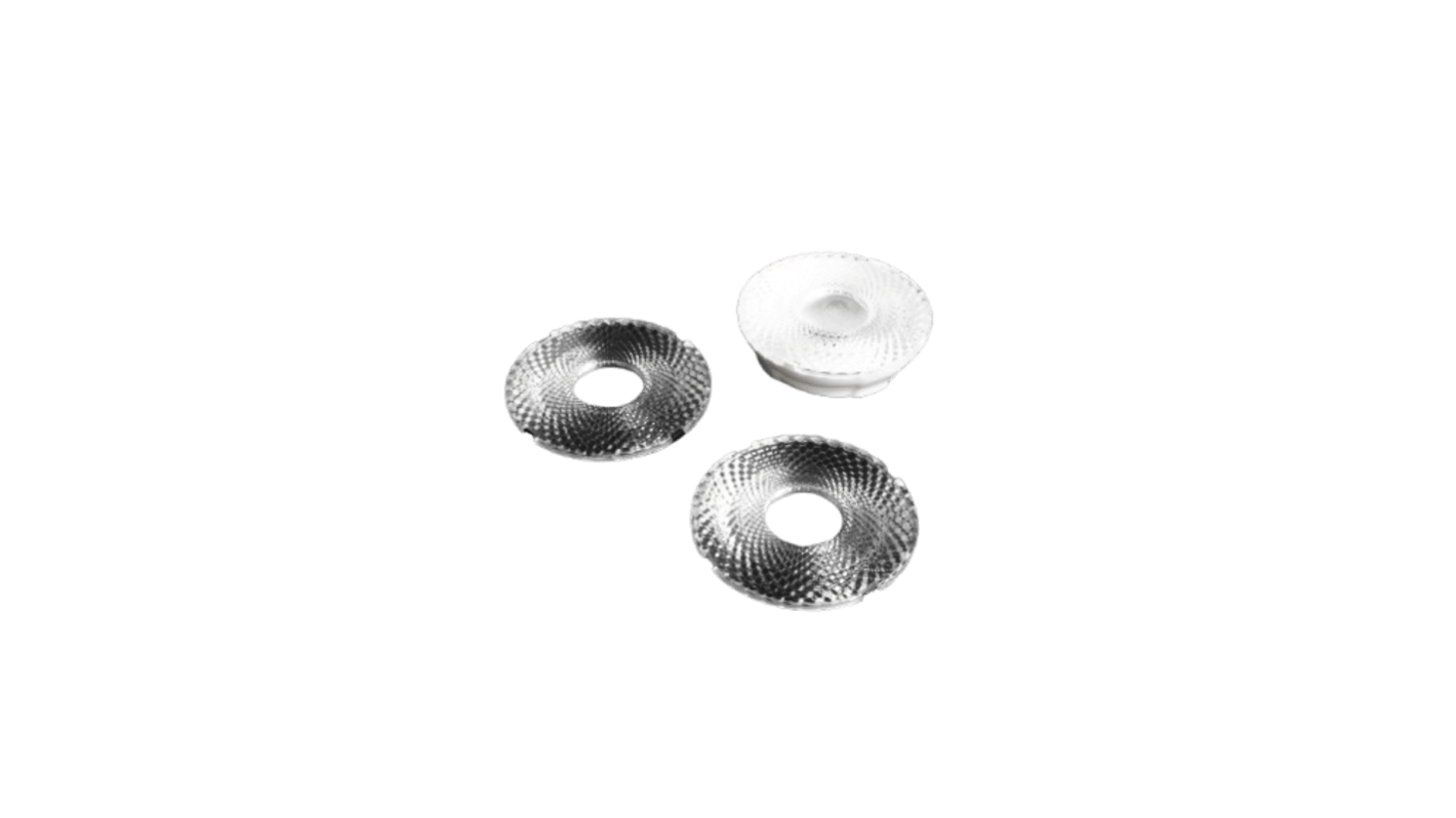 Ledil CP19125_AMY-50-W-C2, Amy 50 Series LED Lens, 36 ° Elliptical Beam