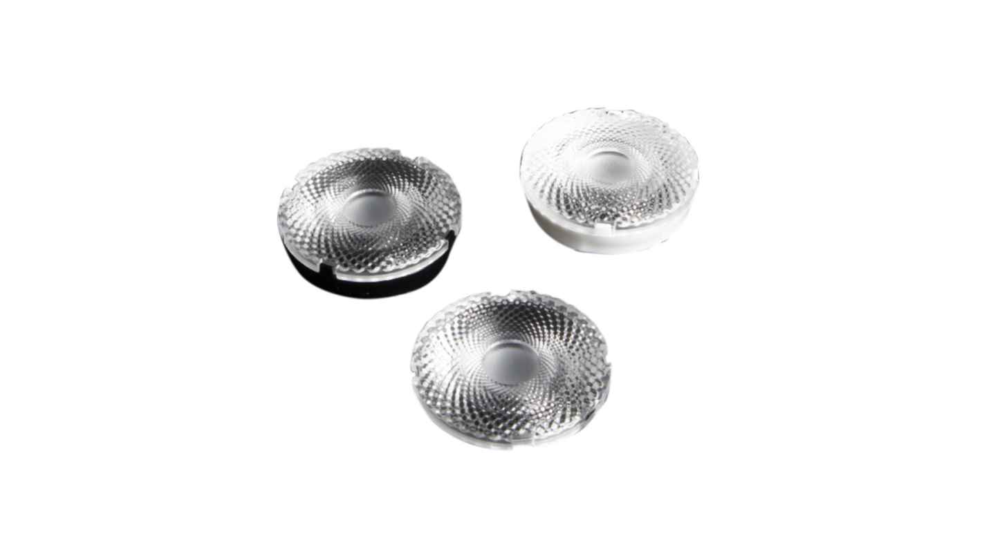 Ledil CP19163_AMY-35-W-B2, Amy 35 Series LED Lens, 36 ° Elliptical Beam