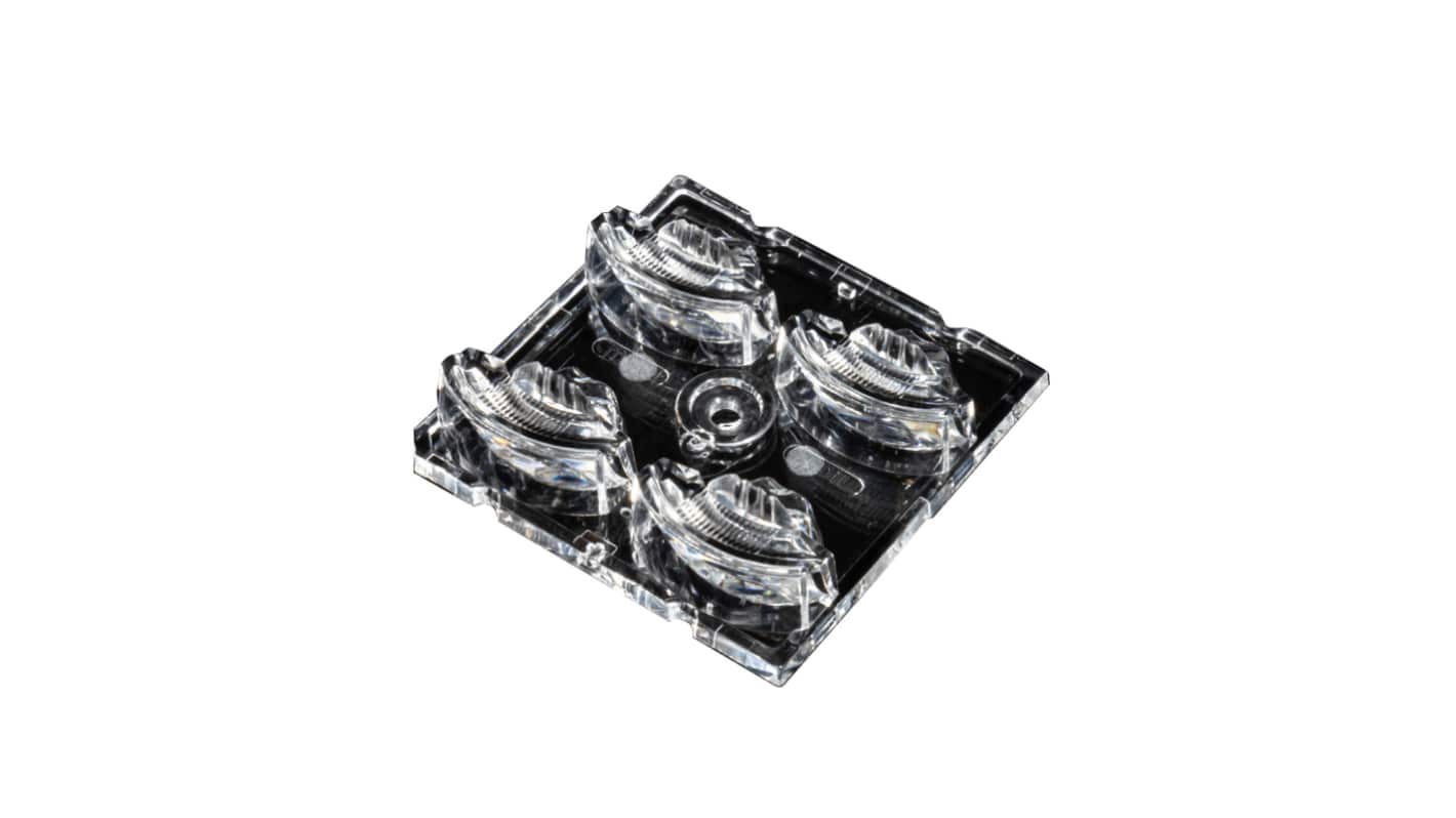 Ledil C19975_STRADA-2X2-5050-TF, Strada 2x2 Series LED Lens, Elliptical Beam