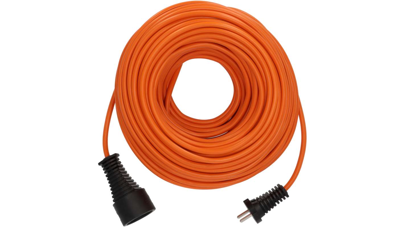 brennenstuhl 20m 1 Socket Type C - Europe Extension Reel, 230 V, IP20