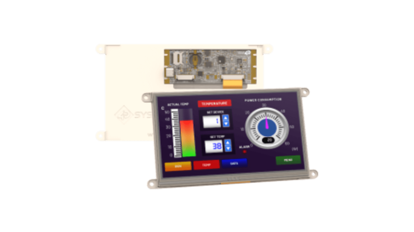 4D Systems gen4-ESP32-70 TFT TFT LCD Display, 3.5in WVGA, 800 x 480pixels